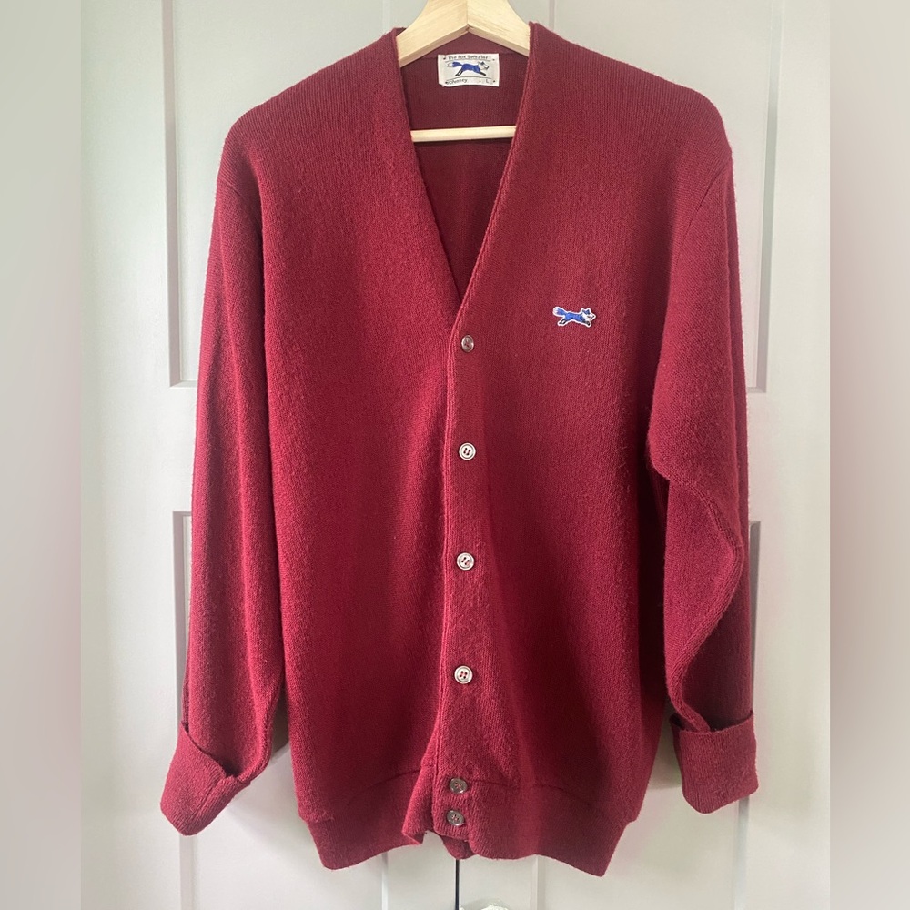 Vintage JC Penny Fox Sweater L